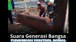 Komunikasi Sosial, Koramil Banyuanyar Membantu Pembangunan Rumah Warga Binaan 